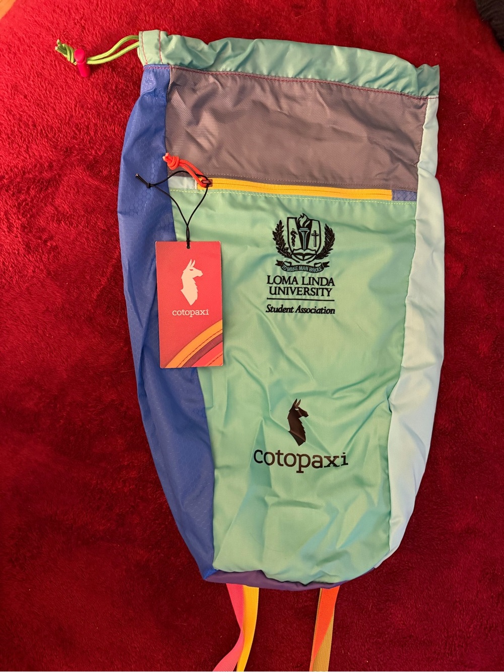 cotopaxi Luzon Backpack. 18L New with tags! Yellow, Blue, Teal, Pink, Orange - Picture 3 of 4